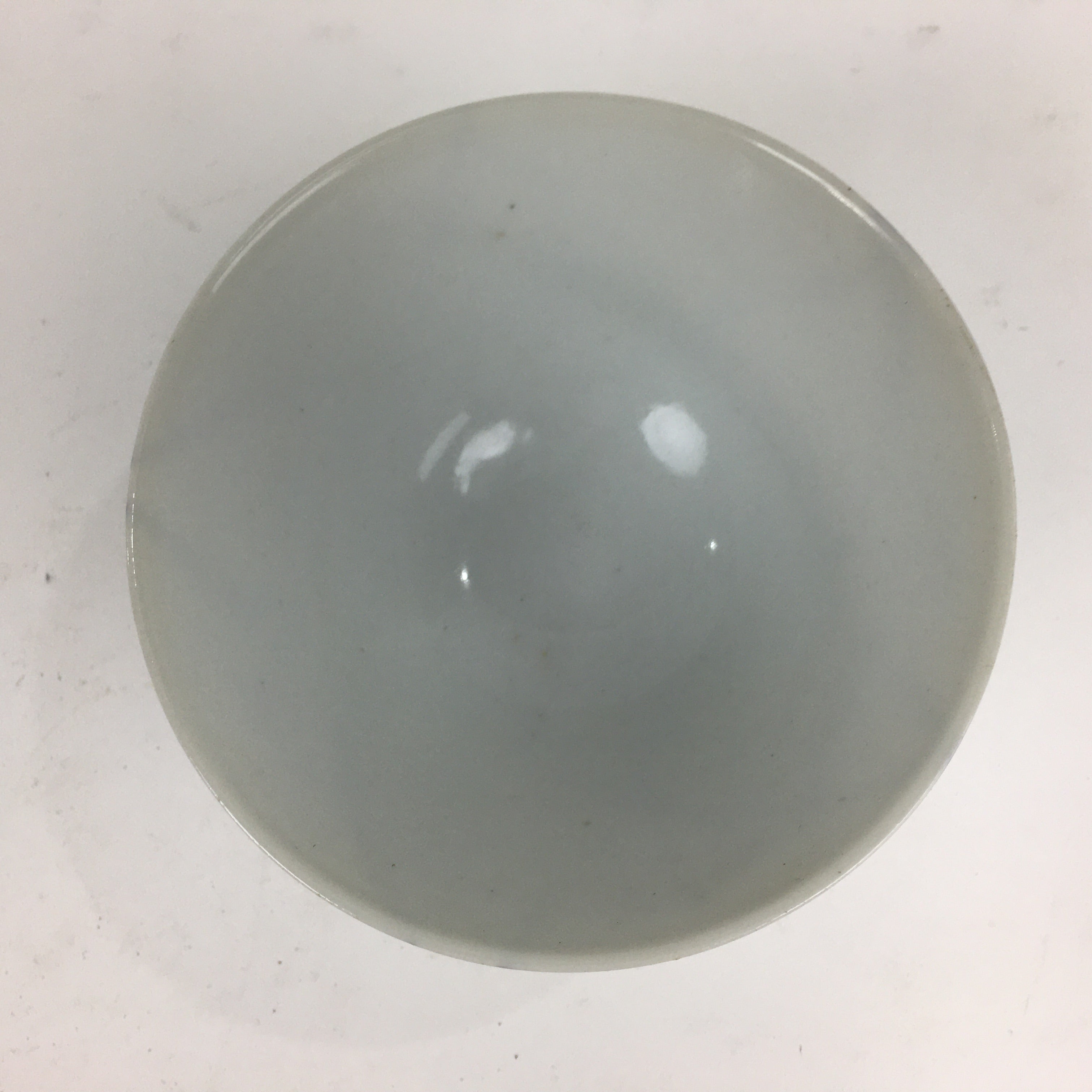 Japanese Porcelain Rice Bowl Vtg Plum blossoms Sometsuke White Chawan PP885