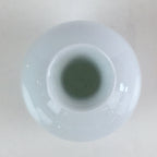 Japanese Porcelain Sake Bottle Vtg Blue Sometsuke Flower Tokkuri White TS431