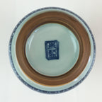 Japanese Porcelain Sake Bottle Vtg Hand-Painted Flower Tokkuri White TS435