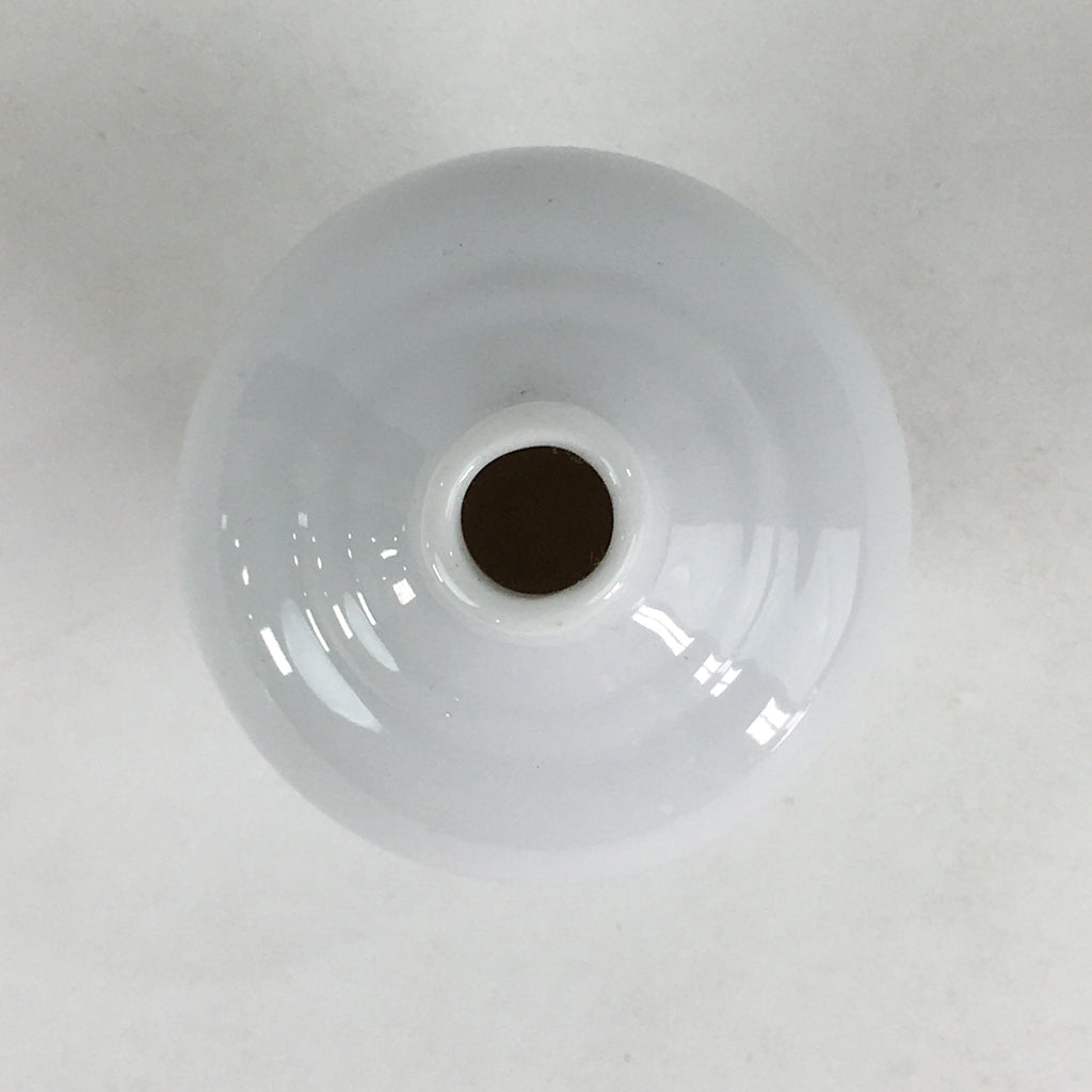 Japanese Porcelain Sake Bottle Vtg Kamidana Shinto Shrine Tokkuri White TS400