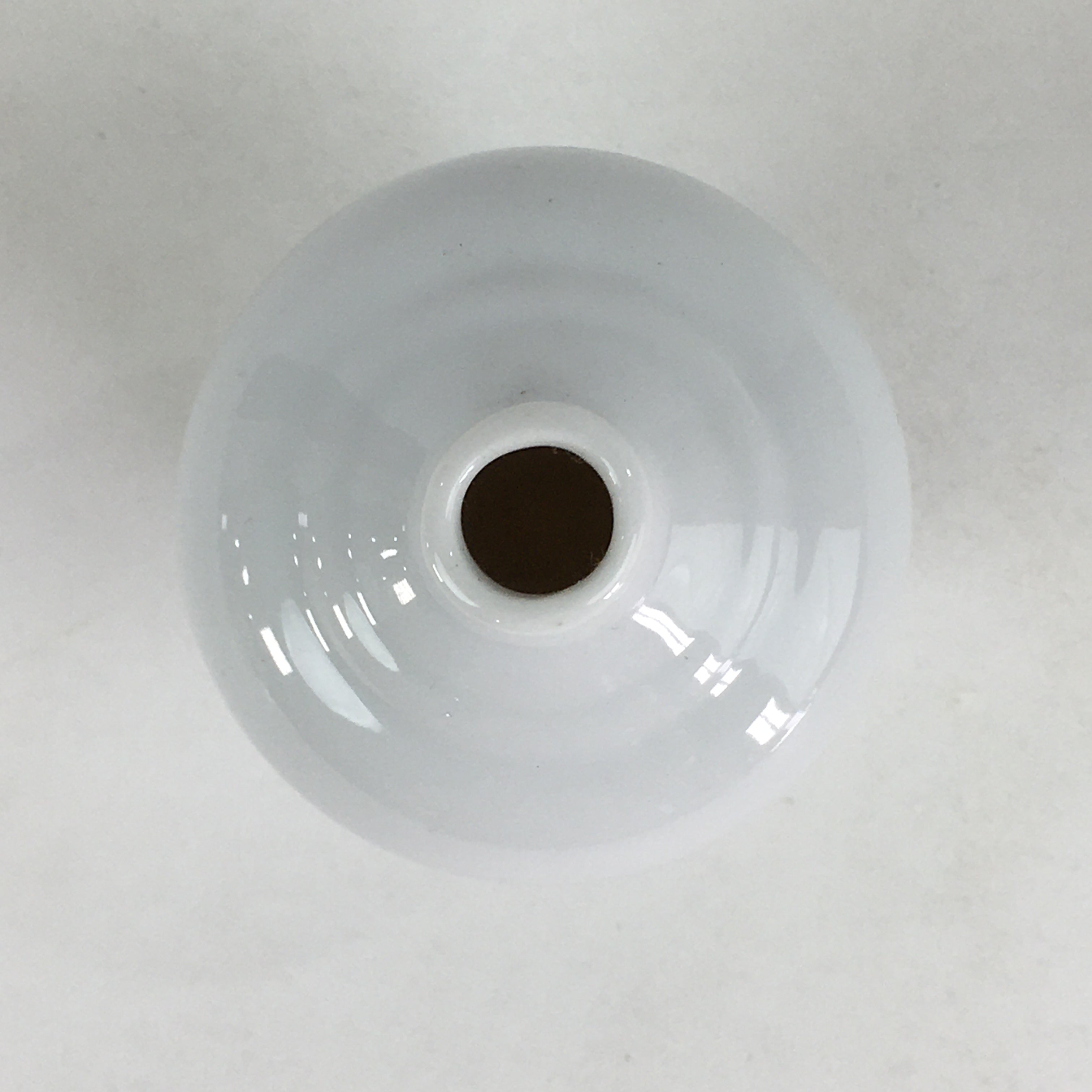 Japanese Porcelain Sake Bottle Vtg Kamidana Shinto Shrine Tokkuri White TS400