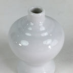 Japanese Porcelain Sake Bottle Vtg Kamidana Shinto Shrine Tokkuri White TS400