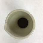 Japanese Porcelain Sake Bottle Vtg Kutani Ware Flower Tokkuri TS386