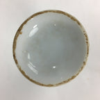 Japanese Porcelain Sake Bottle Vtg Tokkuri 1Gou Size Blue White Dots TS271