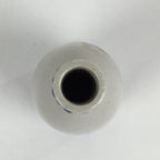 Japanese Porcelain Sake Bottle Vtg Tokkuri Blue White Slim Bottle TS401