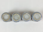 Japanese Porcelain Sake Cup 4pc Set Vtg Sakezuki Ochoko Guinomi PY130