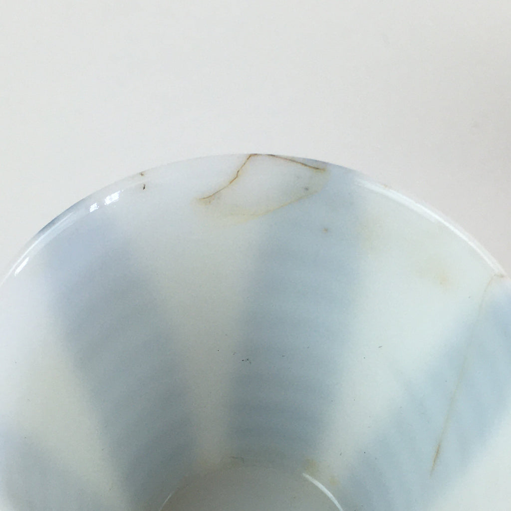 Japanese Porcelain Sake Cup 5pc Set Vtg Sakezuki Ochoko Guinomi PY113