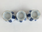 Japanese Porcelain Sake Cup 6pc Set Vtg Sakezuki Ochoko Guinomi PY114