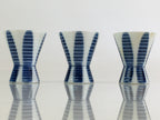 Japanese Porcelain Sake Cup 6pc Set Vtg Sakezuki Ochoko Guinomi PY114