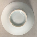 Japanese Porcelain Sake Cup Guinomi Sakazuki Vtg Blue White GU792
