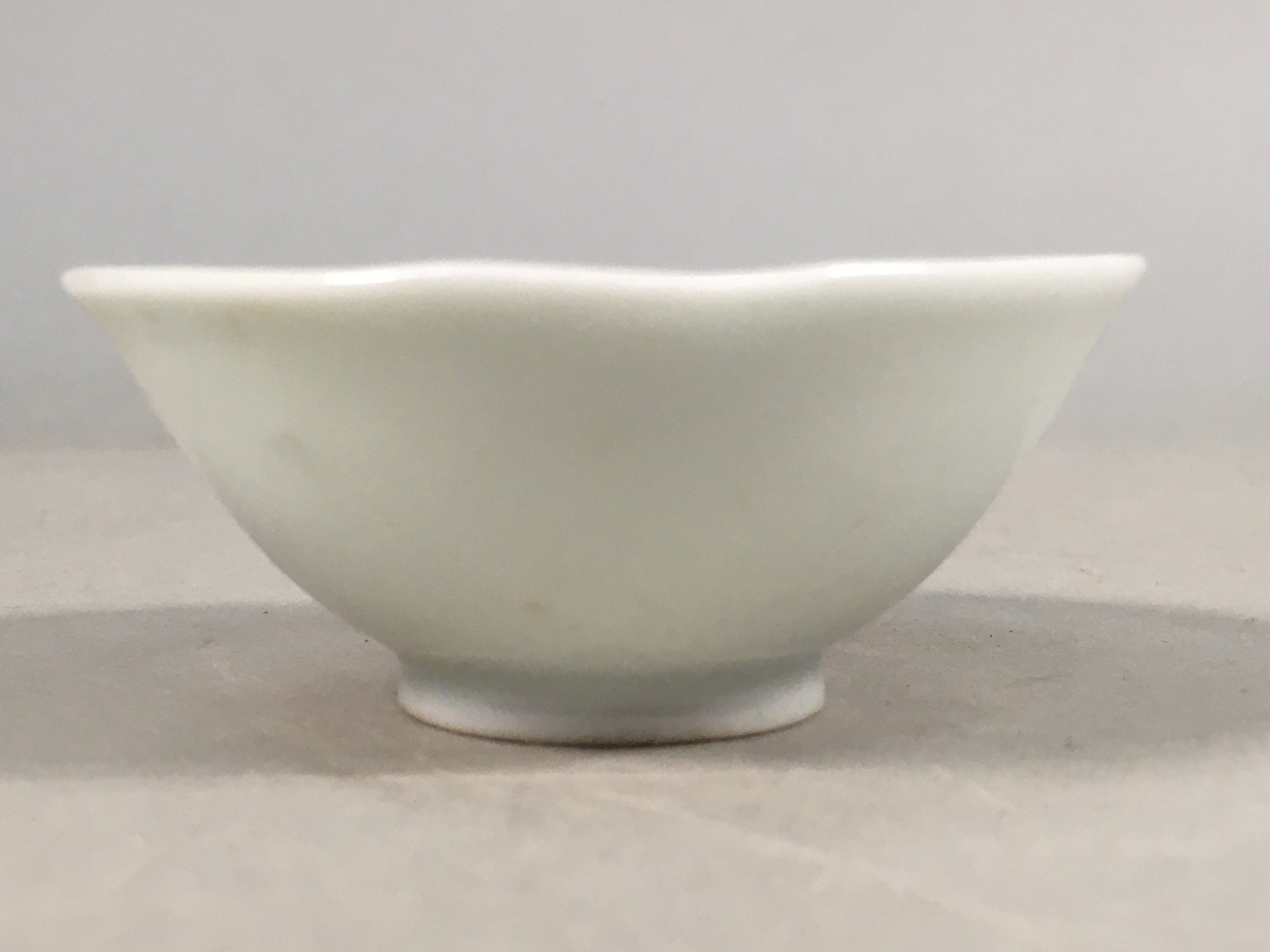 Japanese Porcelain Sake Cup Guinomi Sakazuki Vtg Blue White GU799
