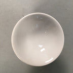 Japanese Porcelain Sake Cup Guinomi Sakazuki Vtg Blue White Sometsuke GU825