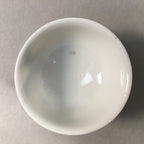 Japanese Porcelain Sake Cup Guinomi Sakazuki Vtg Blue White Sometsuke GU868
