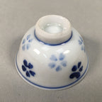 Japanese Porcelain Sake Cup Guinomi Sakazuki Vtg Cherry Blossom GU867