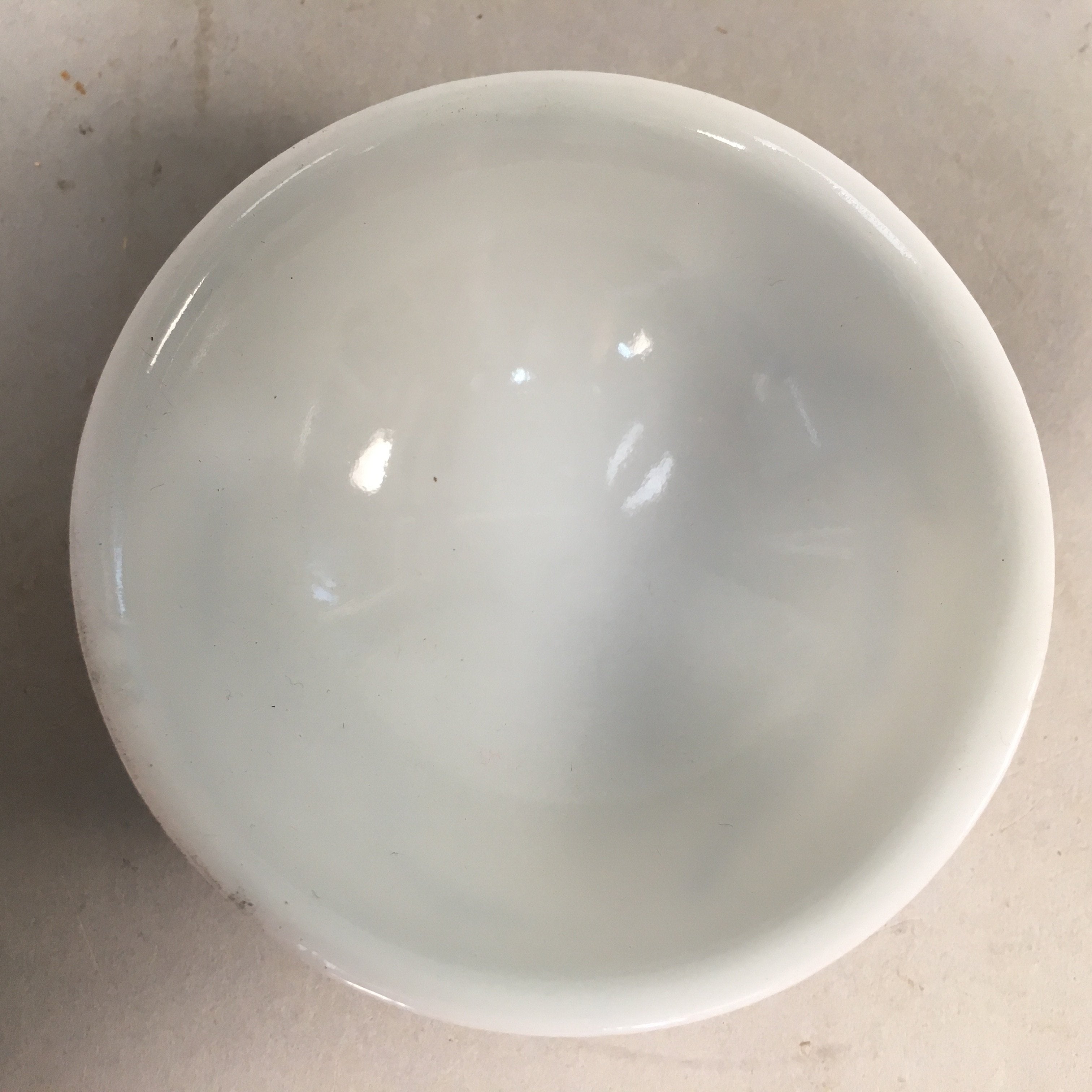 Japanese Porcelain Sake Cup Guinomi Sakazuki Vtg Phoenix Blue White GU772