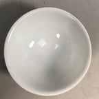 Japanese Porcelain Sake Cup Guinomi Sakazuki Vtg Phoenix Blue White GU782