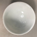 Japanese Porcelain Sake Cup Guinomi Sakazuki Vtg Phoenix Blue White GU791
