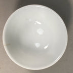 Japanese Porcelain Sake Cup Guinomi Sakazuki Vtg White GU806