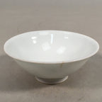 Japanese Porcelain Sake Cup Guinomi Sakazuki Vtg White GU806