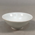 Japanese Porcelain Sake Cup Guinomi Sakazuki Vtg White GU807