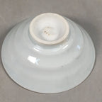 Japanese Porcelain Sake Cup Guinomi Sakazuki Vtg White Rokurome GU808