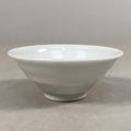 Japanese Porcelain Sake Cup Guinomi Sakazuki Vtg White Rokurome GU808