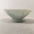 Japanese Porcelain Sake Cup Heitai hai Gunpai Vtg Army Guinomi Flag GU750