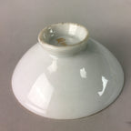 Japanese Porcelain Sake Cup Vtg Army Guinomi Sakazuki Heitai hai Gunpai GU453