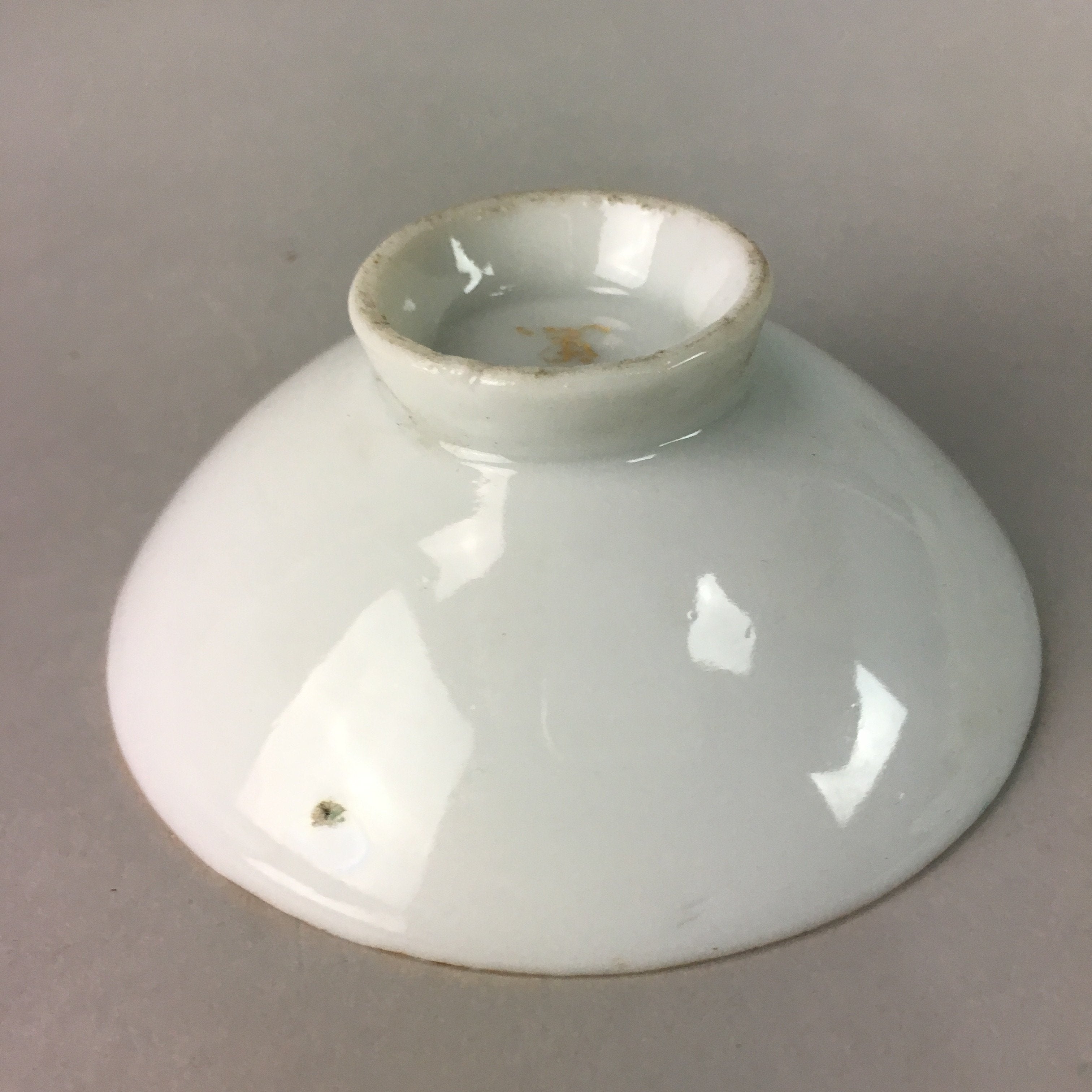 Japanese Porcelain Sake Cup Vtg Army Guinomi Sakazuki Heitai hai Gunpai GU453