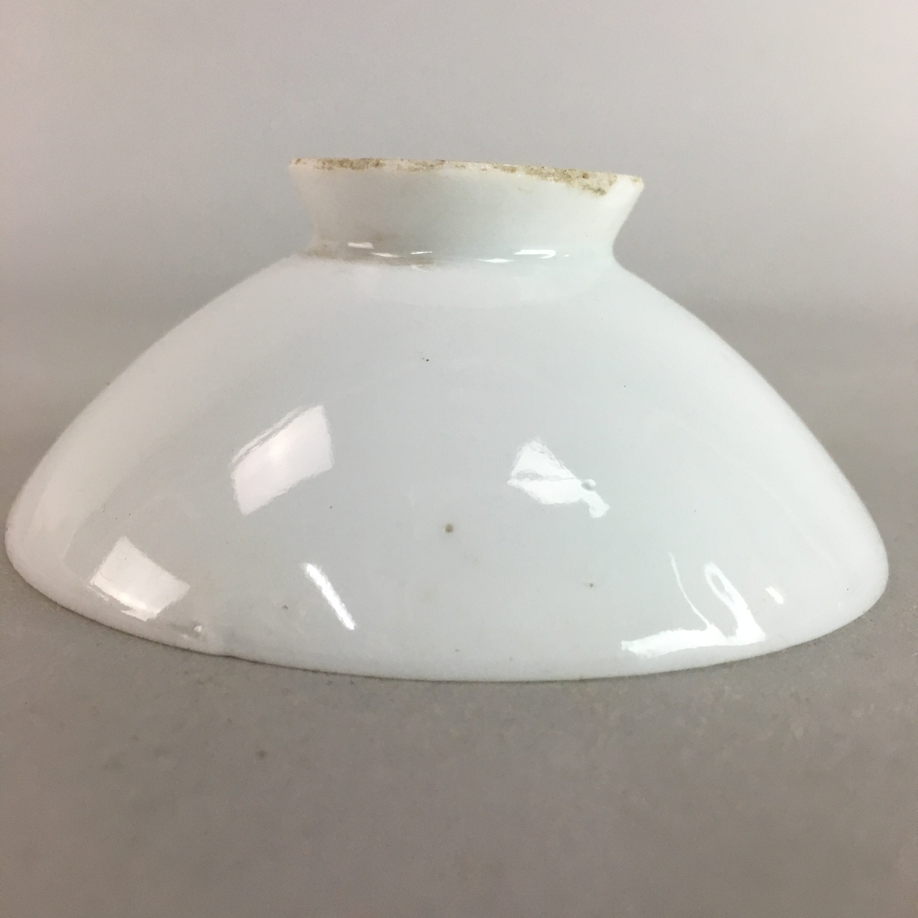 Japanese Porcelain Sake Cup Vtg Army Guinomi Sakazuki Heitai hai Gunpai GU586