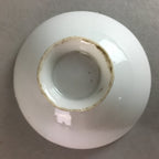 Japanese Porcelain Sake Cup Vtg Army Guinomi Sakazuki Heitai hai Gunpai GU586