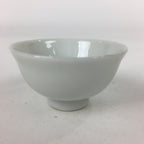 Japanese Porcelain Sake Cup Vtg Blue Kanji Guinomi Ochoko Sakazuki G36