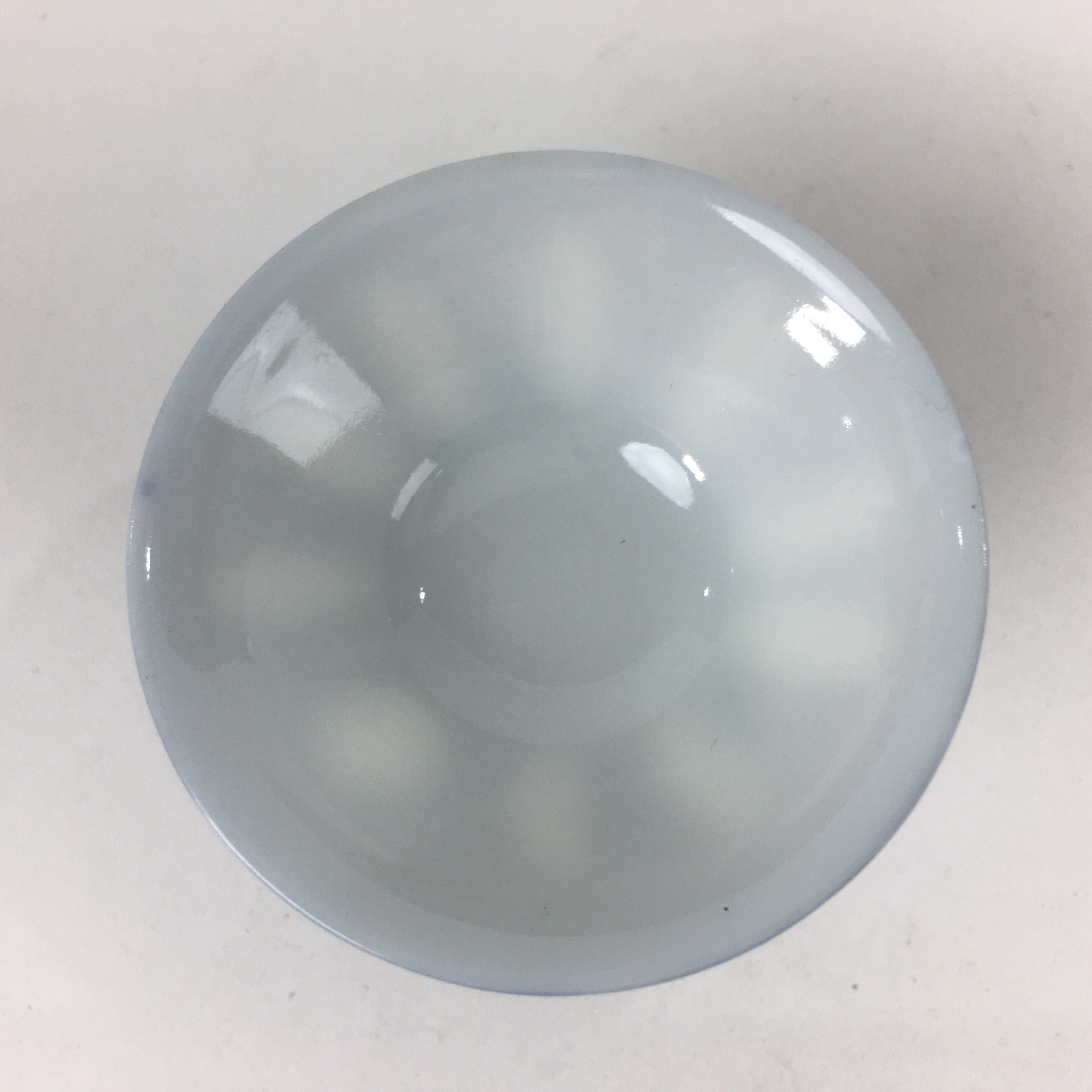 Japanese Porcelain Sake Cup Vtg Blue Kohai Guinomi Ochoko Sakazuki G41