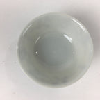 Japanese Porcelain Sake Cup Vtg Blue Sometsuke Design Guinomi Ochoko G17