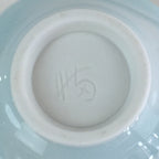 Japanese Porcelain Sake Cup Vtg Boxed Japanese Army Ochiko Guinomi PX626