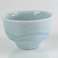 Japanese Porcelain Sake Cup Vtg Boxed Japanese Army Ochiko Guinomi PX626
