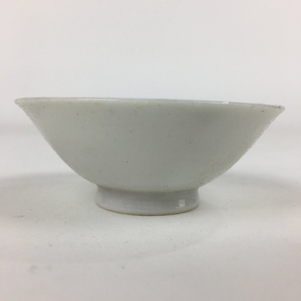 Japanese Porcelain Sake Cup Vtg Golden Chrysanthemum Sakazuki Ochoko G20