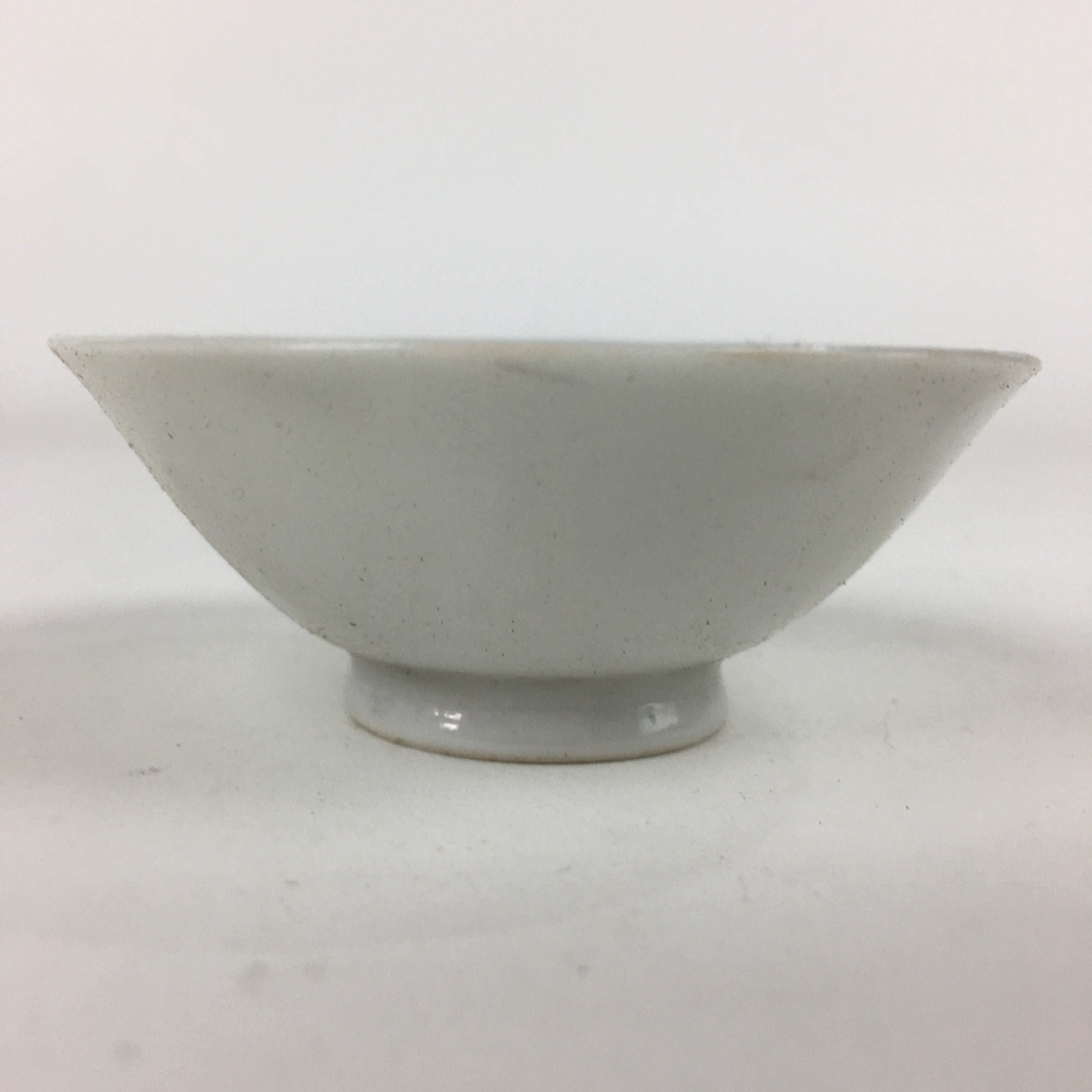 Japanese Porcelain Sake Cup Vtg Golden Chrysanthemum Sakazuki Ochoko G20