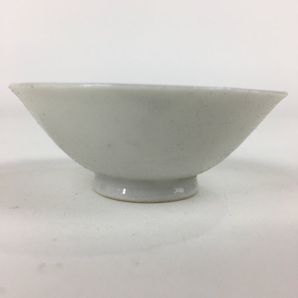 Japanese Porcelain Sake Cup Vtg Golden Chrysanthemum Sakazuki Ochoko G20