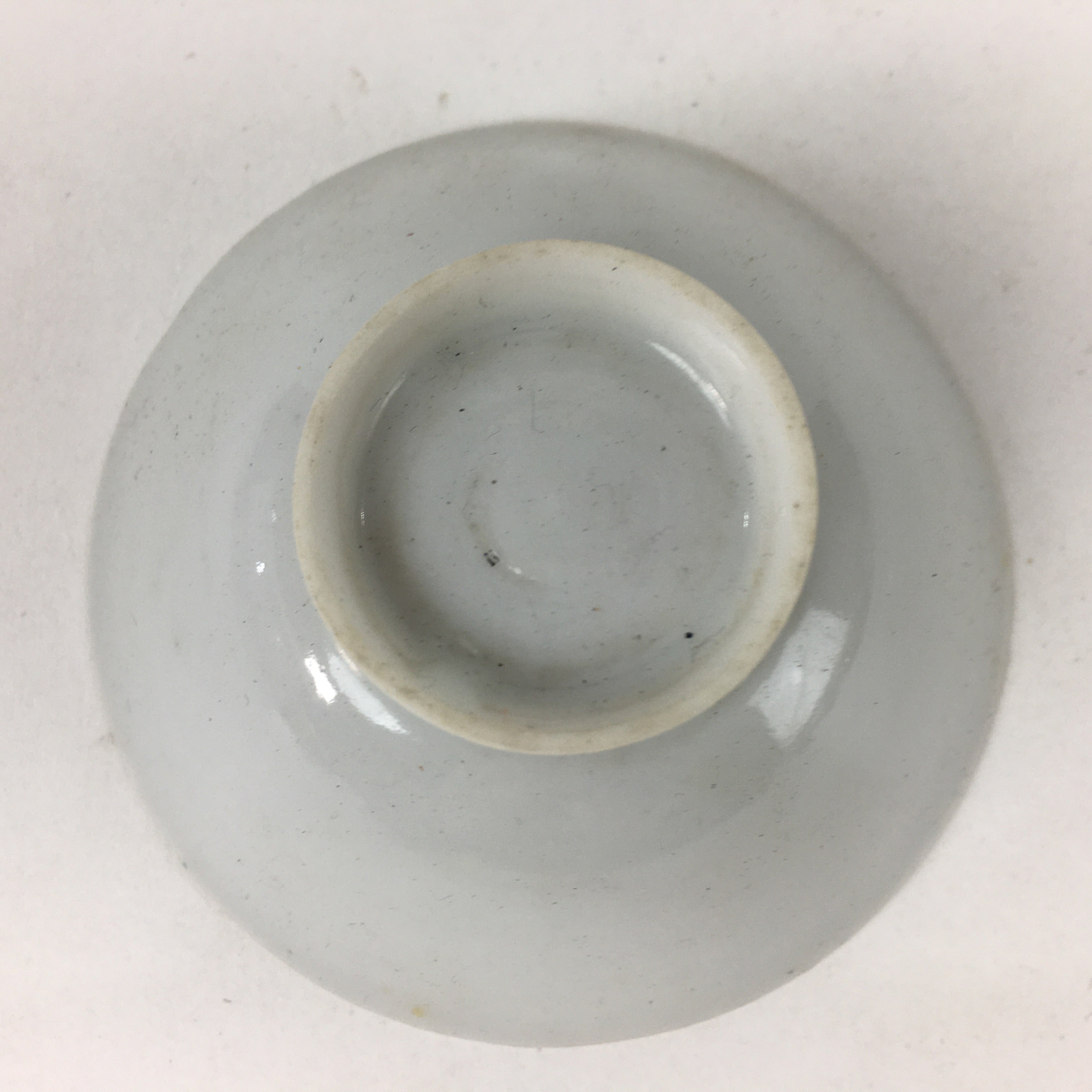 Japanese Porcelain Sake Cup Vtg Golden Chrysanthemum Sakazuki Ochoko G20