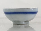Japanese Porcelain Sake Cup Vtg Golden Gate Guinomi Ochoko Sakazuki White G69