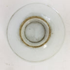Japanese Porcelain Sake Cup Vtg Guinomi Ochoko Blue White Plum Blossom GU963