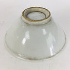 Japanese Porcelain Sake Cup Vtg Guinomi Ochoko Blue White Plum Blossom GU963
