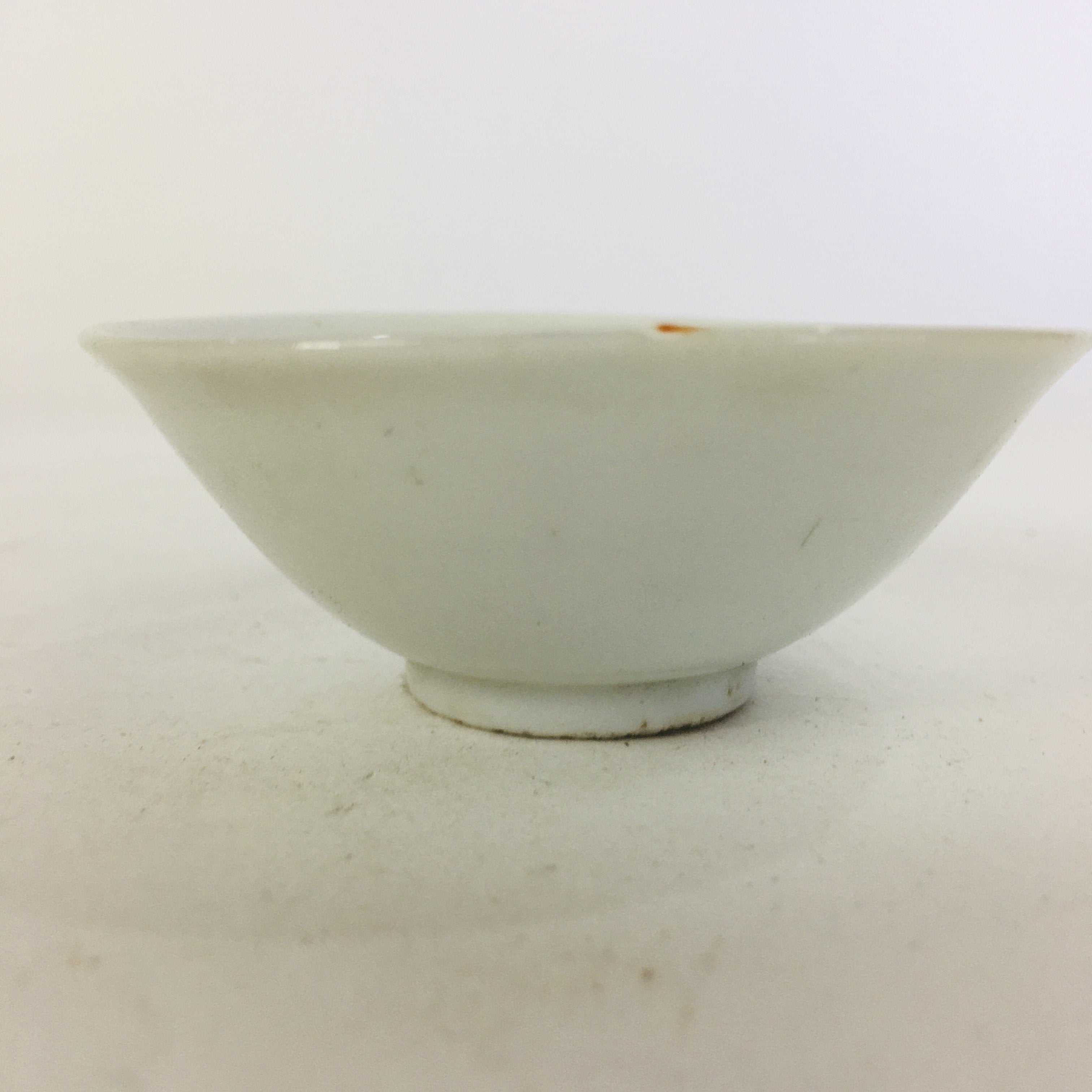 Japanese Porcelain Sake Cup Vtg Guinomi Ochoko Crane Turtle Pine Design GU950