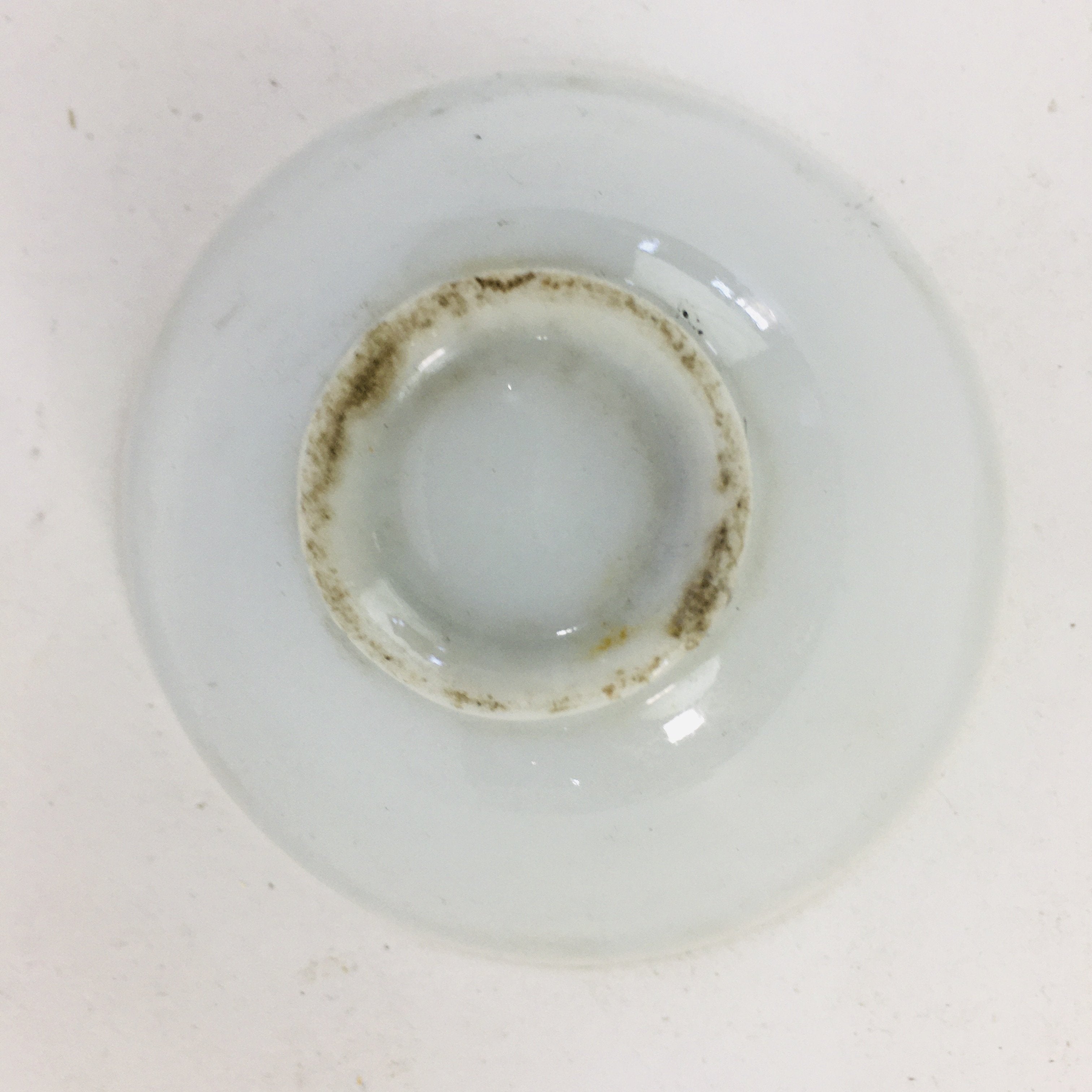 Japanese Porcelain Sake Cup Vtg Guinomi Ochoko Crane Turtle Pine Design GU950