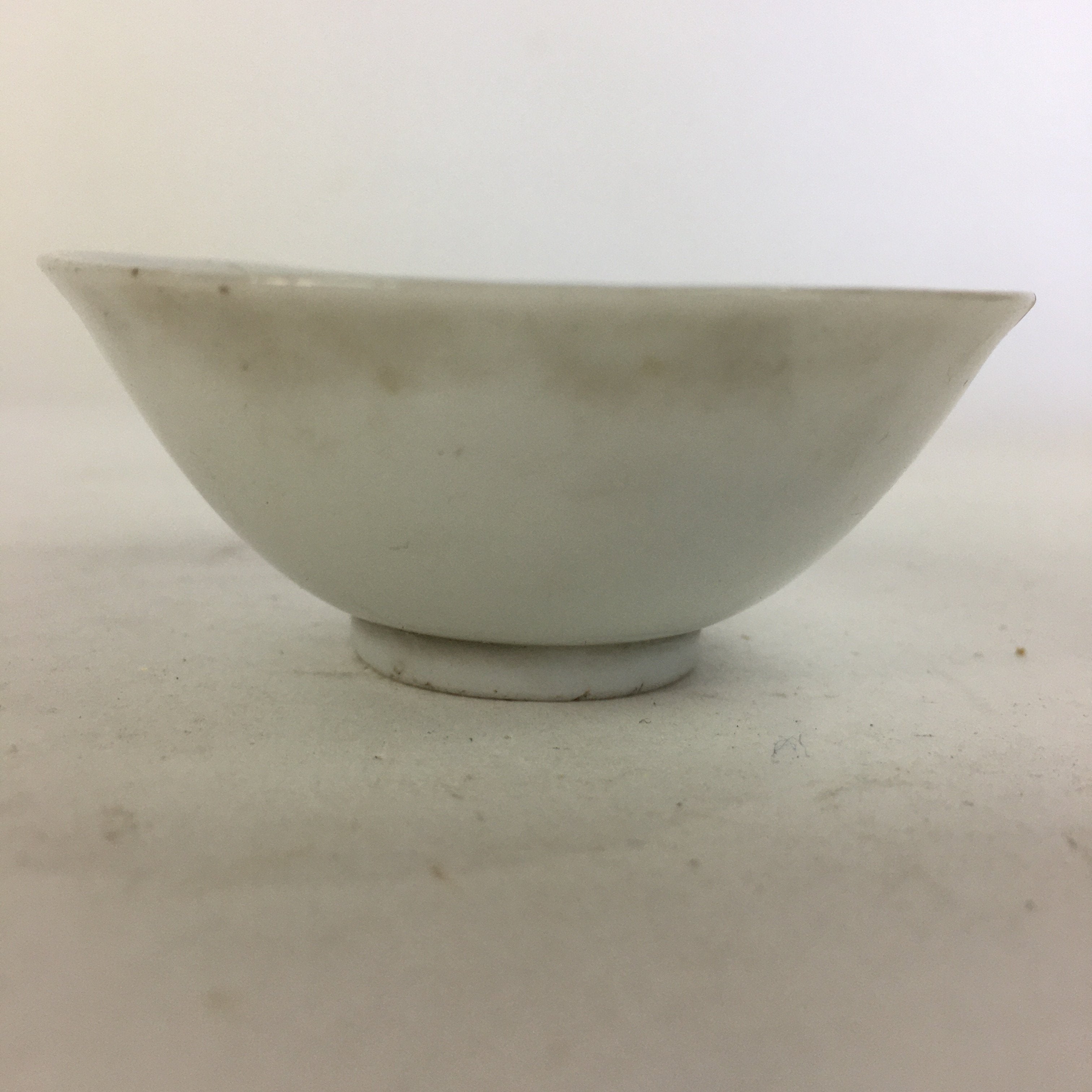Japanese Porcelain Sake Cup Vtg Guinomi Ochoko Crane Turtle Pine Design GU955