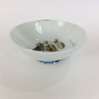 Japanese Porcelain Sake Cup Vtg Guinomi Ochoko Kuranosuke Ohishi Samurai GU948