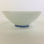Japanese Porcelain Sake Cup Vtg Guinomi Ochoko Kuranosuke Ohishi Samurai GU948