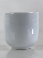 Japanese Porcelain Sake Cup Vtg Guinomi Ochoko White Buddhist Altar Offering Cup