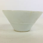 Japanese Porcelain Sake Cup Vtg Guinomi Ochoko White Plum Blossom Design GU960